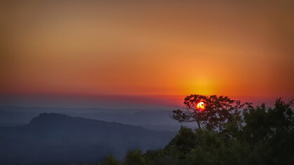 Sunrise at Sajek Valley