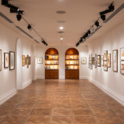 Destination India. Foreign artists in India 1857–1947, exhibition view. Courtesy of DAG