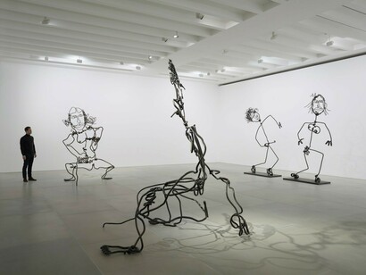 Sticks with Dicks and Slits, exhibition view. Courtesy of Blain|Southern