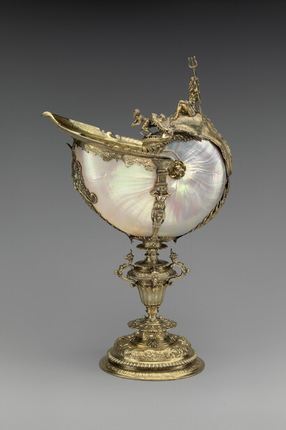 Nautilus cup, 1602. Curtesy of the Metropolitan Museum of Art