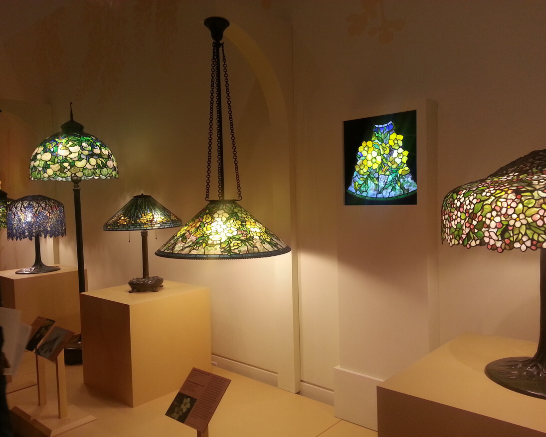 A Passion for Tiffany Lamps. Courtesy of Queens Museum 