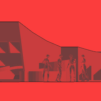 Ala Younis, Plan (fem.) for Greater Baghdad, 2018, detail.  Courtesy of Delfina Foundation

 