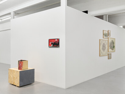 Various artists, Né qui, né altrove. On domestication, exhibition view. Courtesy of ArtNoble Gallery 