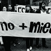 Colectivo Acciones de Arte, No+ [Não mais] (detalhe), 1983. Cortesia da MASP