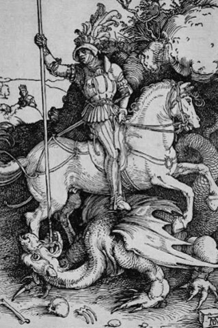 Albrecht Dürer, San Giorgio e il drago