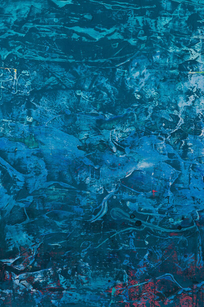 Gregory Block, Tangled up in blue (detail), 2026. Courtesy of Gallery 1261