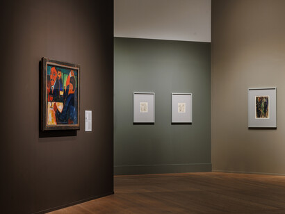 Various artists, German expressionism, exhibition view. Courtesy of Moderna Museet