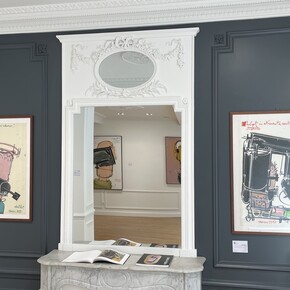Mattia Moreni, Un autre regarder, vue de l’exposition. Avec l’aimable autorisation de Galleria d’Arte Maggiore
