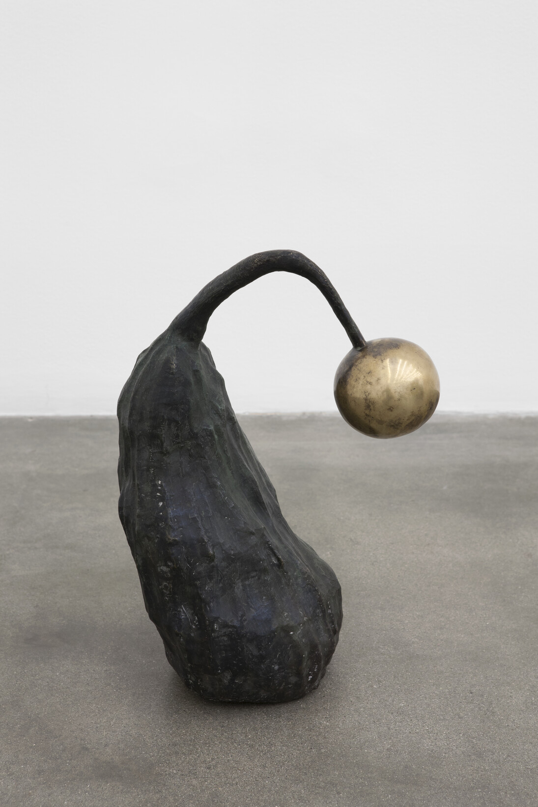 Alma Allen, Not Yet Titled, 2014, Bronze, 16 x 9 x 10 inches. Courtesy of the artist and Blum & Poe