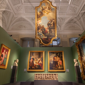 Firenze e l’Europa. Arti del settecento agli uffizi, vista della mostra. Per gentile concessione Gallerie degli Uffizi