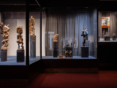 Devil collection, exhibition view. Courtesy of M. K. Čiurlionis National Museum of Art 
