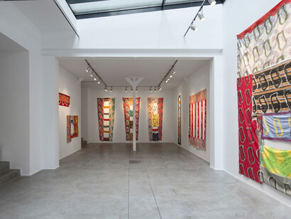 Claude Viallat. Courtesy of Galerie Templon