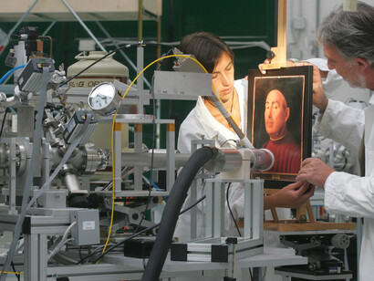 Un laboratorio di restauro