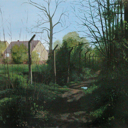 George Shaw, Scenes from the Passion -The Path on the Edge (1997) © Royal College of Art