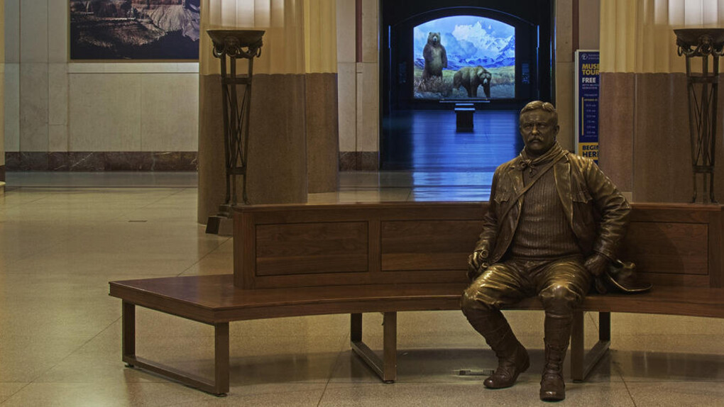 Theodore Roosevelt Memorial Hall. Courtesy of American Museum of Natural History