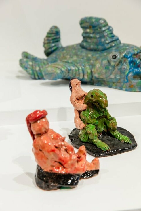 Various artists, Main characters, exhibition view. Courtesy of Creativity Explored