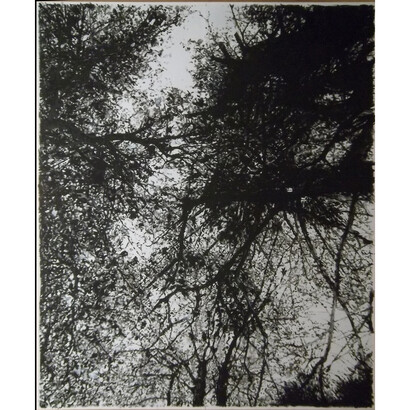 You There? 2014, 94 x 72 inches, acrylic on cotton by Chris Freeman