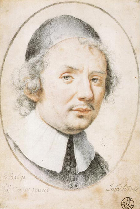 Carlo Dolci, Ritratto di Giovanni Iacopucci, Firenze, Gabinetto Disegni e Stampe degli Uffizi
