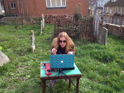 The artist Emily Peasgood