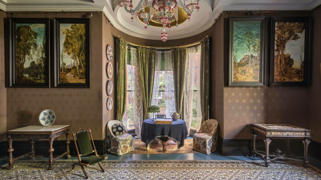 Drawing Room, Leighton House, captured by  Dirk Lindner