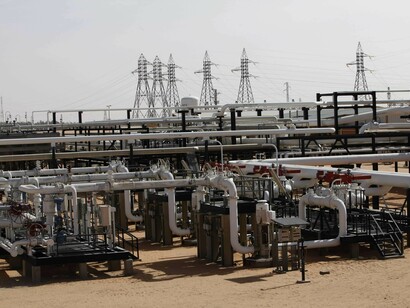 Libyan Oil pipeline