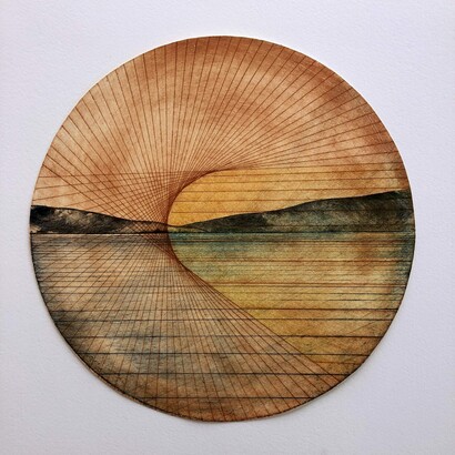 Works on paper, artwork in exhibition. Courtesy of Salamanca Arts Centre