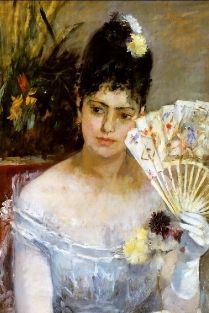 Edouard Manet, Ritratto di Berthe Morisot
