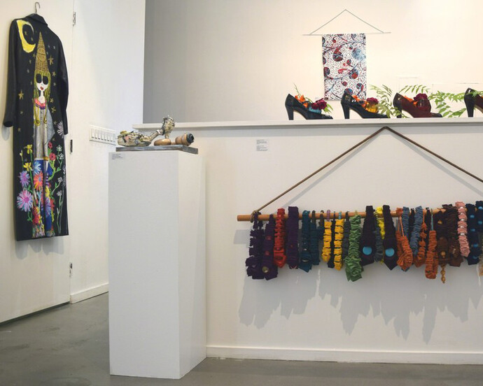 The Art of Fashion, Exhibition view. Courtesy of Fountain House Gallery