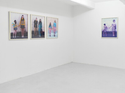 Cristiano De Gaetano, Presenze silenziose, vista della mostra. Per gentile concessione di The Flat - Massimo Carasi Milano