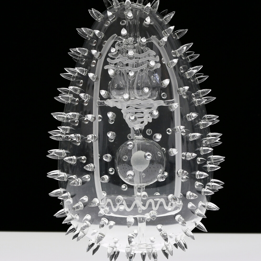 Luke Jerram, Malaria, Glass, 50 x 18 cm