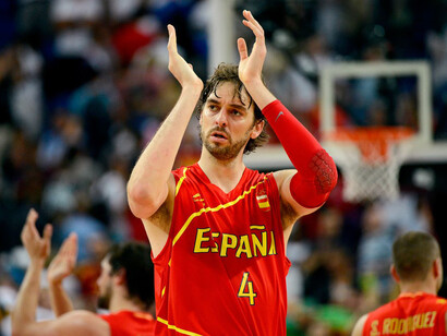 Pau Gasol durante los Juegos Olímpicos de Londres 2012