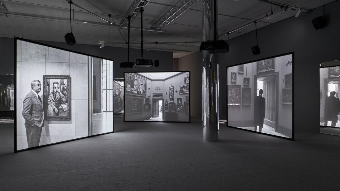 Isaac Julien, Once again... (statues never die), exhibition view. Courtesy of the MCA