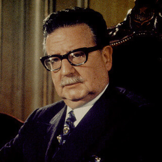 Salvador Allende (1908-1973), presidente de Chile entre el 3 de noviembre de 1970 y 11 de septiembre de 1973