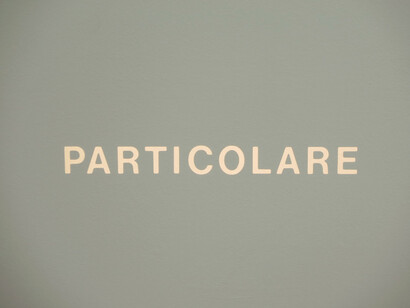 Anselmo, Laib e Spalletti, exhibition view, Galleria Lia Rumma