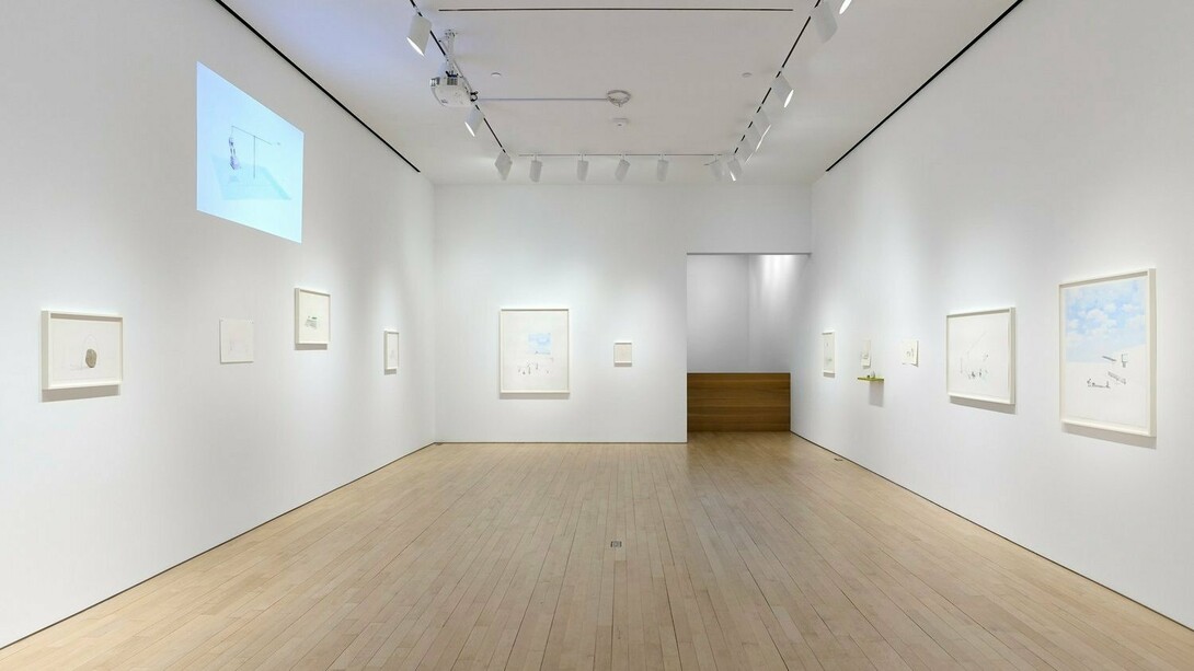 Installation view, Massinissa Selmani. A fault in the mirage, 2024. Photo credit: Arturo Sanchez. Courtesy of Jane Lombard Gallery