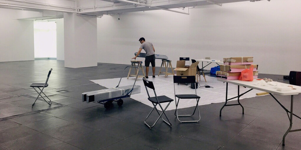 de Sarthe Artist Residency x Andrew Luk. Courtesy of De Sarthe Gallery