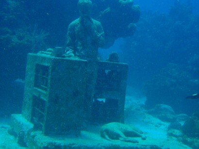 Jason deCaires Taylor, The Dream Collector, Museo Subacuatico de Arte, aka MUSA, Messico