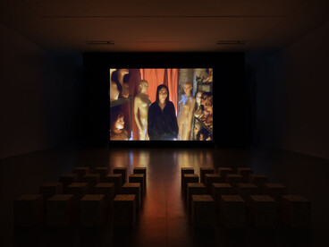 Shirin Neshat’s Do U Dare! was an exhibition in Venice, Italy, centred on her film trilogy