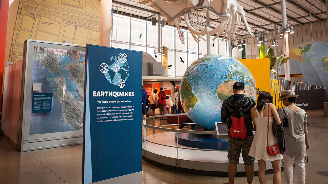 Earthquake. Courtesy of California Academy of Sciences