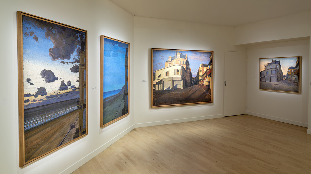 Monet / Sécheret. Paysages d'eau, vue d'exposition. Avec l'aimable autorisation du Musée Marmottan-Claude Monet