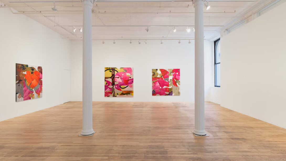 Violet Dennison, exhibition view. Courtesy of Bortolami
