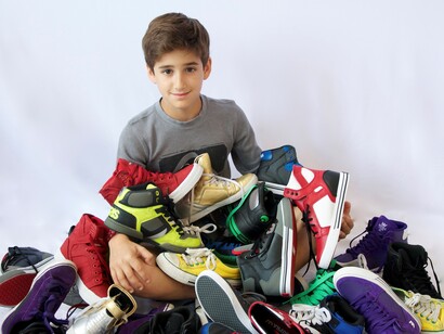 Un joven "sneakerhead"