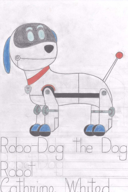 Cathrine Whited, Robo-Dog the dog robot. Courtesy of Western Exhibitions Gallery