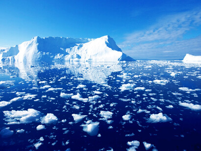 Iceberg nel Circolo Polare Artico