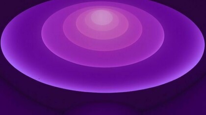 James Turrell, Aten Reign, 2013, Daylight and LED light, dimensions variable © James Turrell, Solomon R. Guggenheim Museum, New York. Photo: David Heald © Solomon R. Guggenheim Foundation, New York