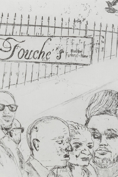 Henry Taylor, We came for Kenny, 2024. Courtesy of Hauser & Wirth