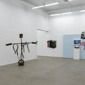 Installation View, Go Tell It On The Mountain, 2024. Photo By Cary Whittier. Courtesy of Swivel Gallery