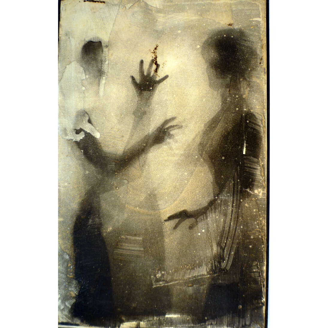 Nikos Kessanlis, liquid emulsion on canvas, 132 x 83 cm