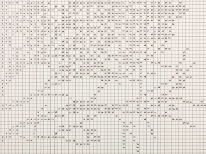 Charles Gaines. Courtesy of Hauser & Wirth Gallery