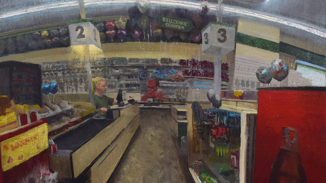 Brad Davis, Dollar tree (detail), 2025. Courtesy of Abend Gallery